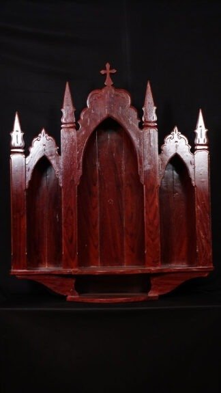 37*42 Inch Mahogany Altar stand