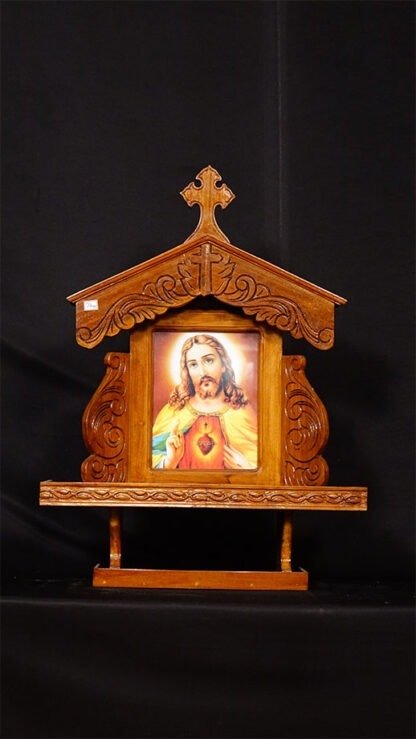 19*25 Inch Teakwood Altar stand