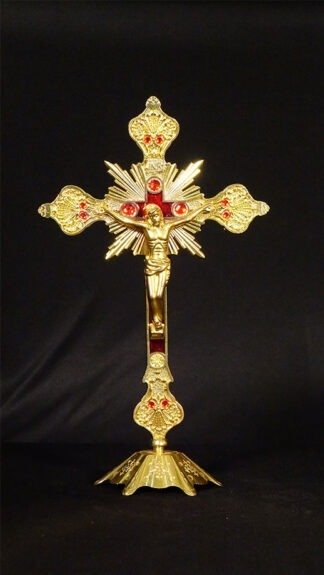 Premium Elegant Gold Plated Crucifix