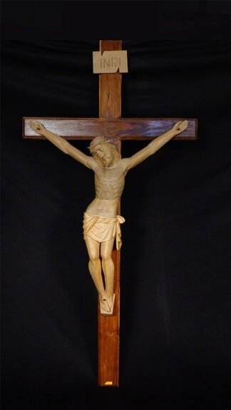 4 Feet Hanging Wooden Cross