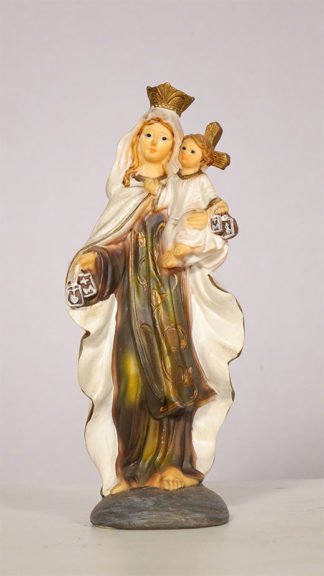 8 inch Poly Marble  Mount Carmel Statue