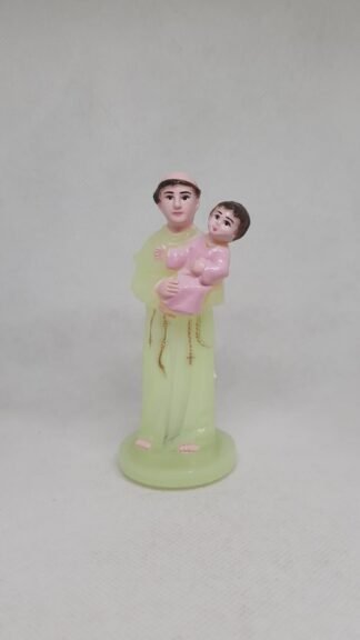 4 Inch Radium Plastic St Antony Statue