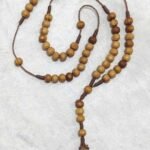 8 MM Olive Wooden Rosary