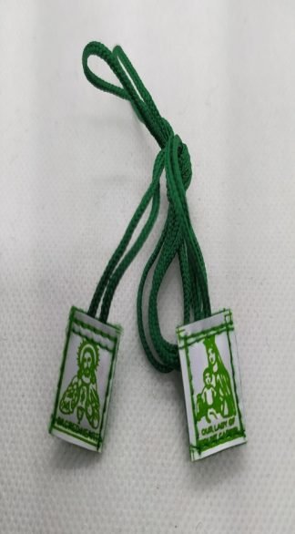 Green Thread Scapular