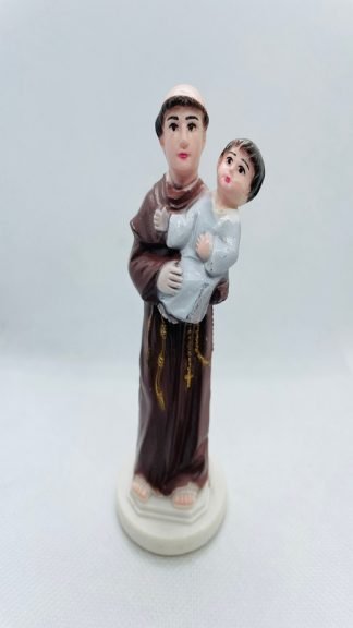 4 Inch St. Antony Plastic Statue