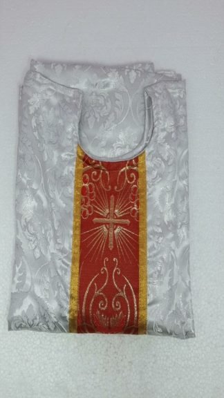 Buy Silver Colour Priest Vestment