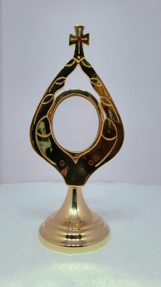 Elegant Gold Plated Monstrance