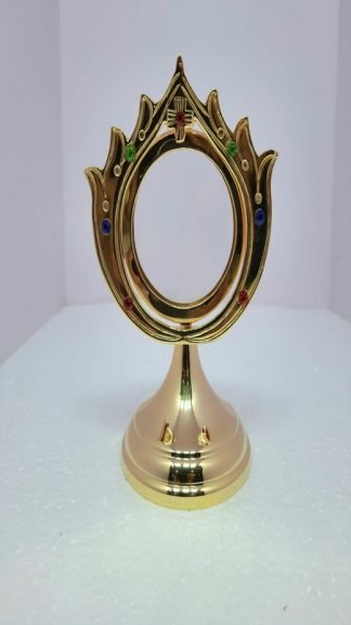 Elegant Gold Plated Monstrance