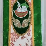 Green And White Priest Vestment With Stole