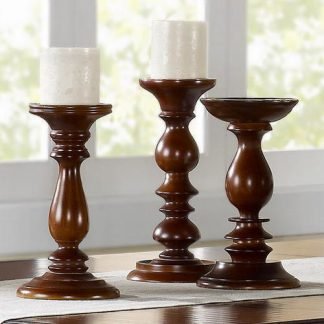 Wooden Candle Stand