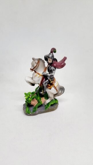 3 Inch St. George Poly marble Statue Price