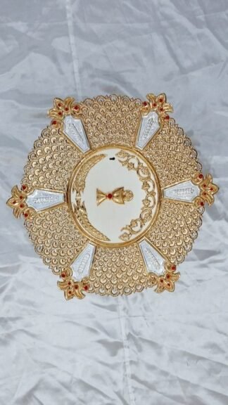 19.5 Inch Gold Plated Tabernacle