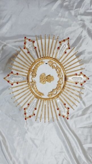 19.5 Inch Diameter Gold Plated Tabernacle