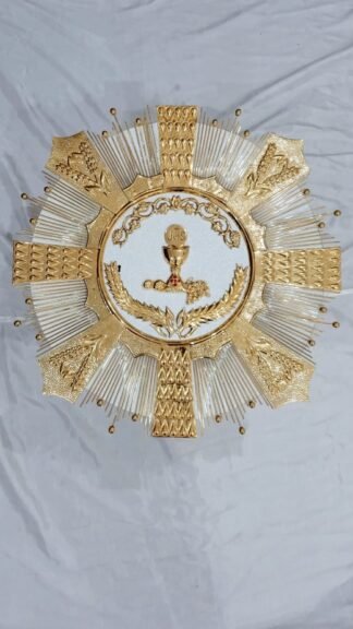 14 Inch Gold Plated Tabernacle
