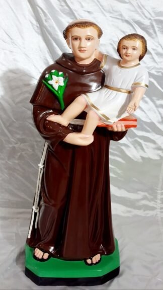 3 Feet St. Antony Fiber Statue