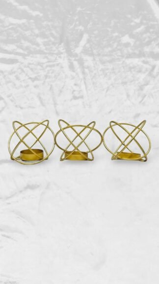 11.5 Inch Metal Candle Stand