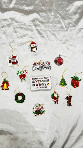 12 Piece Acrylic Christmas Decor Set