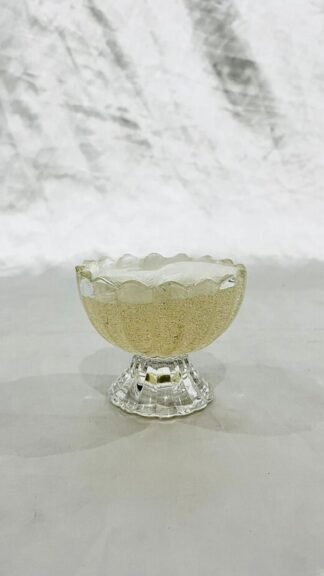 White Coloured Gel Candle