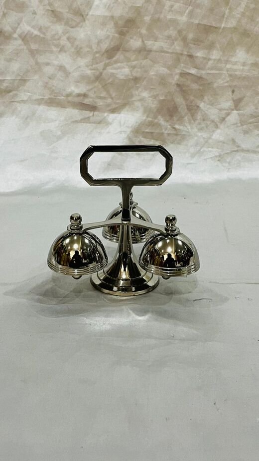 3 Bell Silver Plated Bell - Image 4
