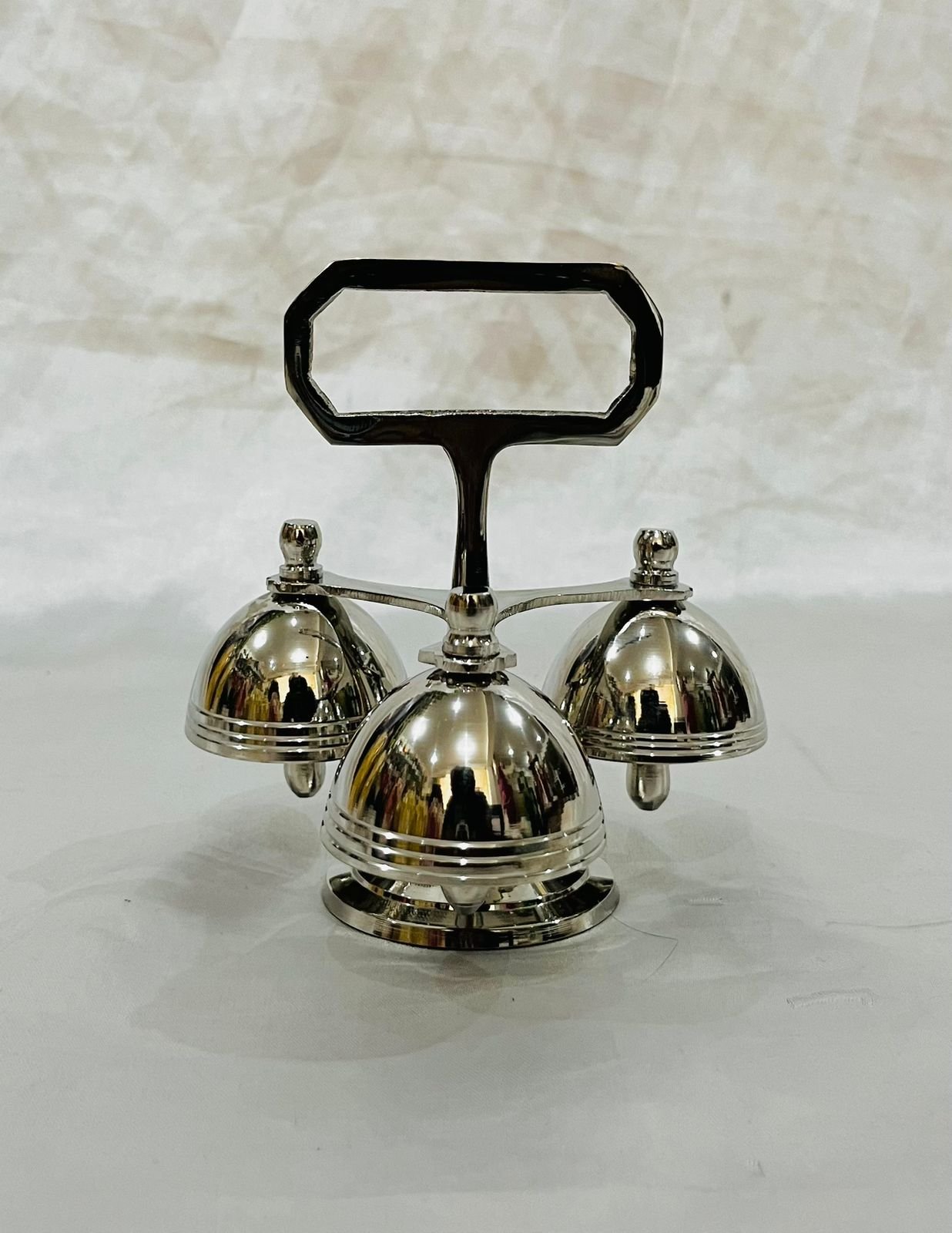 3 Bell Silver Plated Bell - Image 3