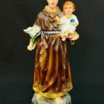 1 Feet Poly Marble St Antony Statue