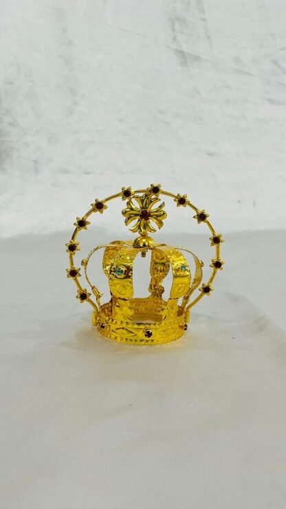 2 Inch Diameter Gold plated crown