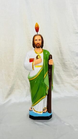2.4 Feet Fiber St Jude Statue