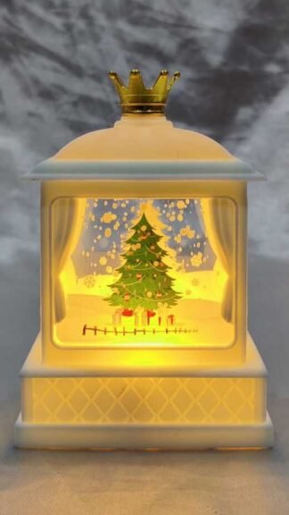 LED Lit Christmas Village House - 4 Inch