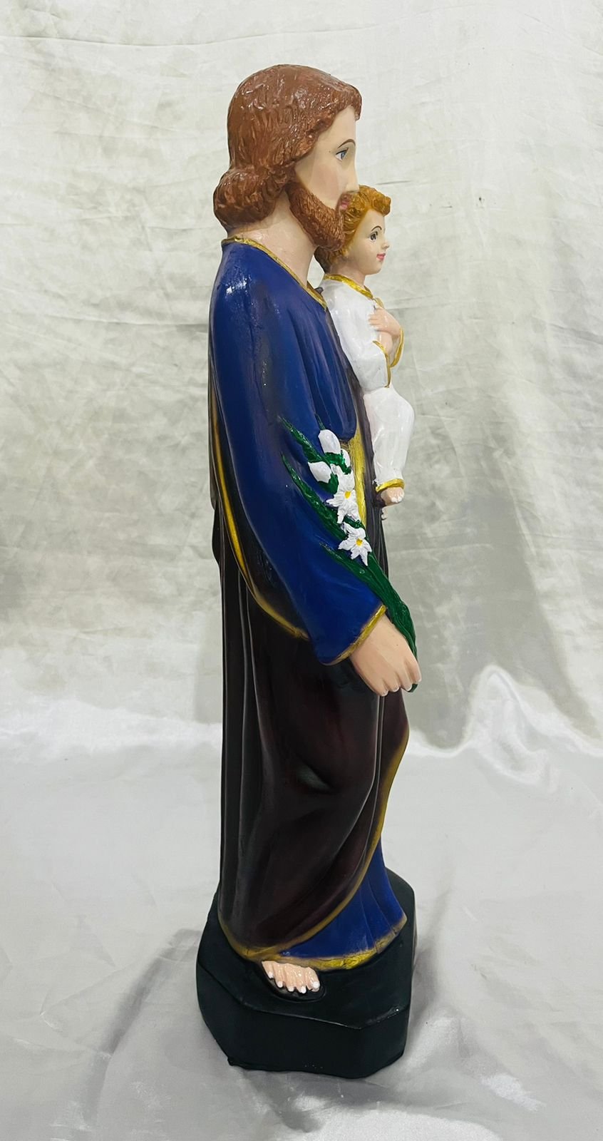 2 Feet Poly Marble St. Joseph Statue - Image 2