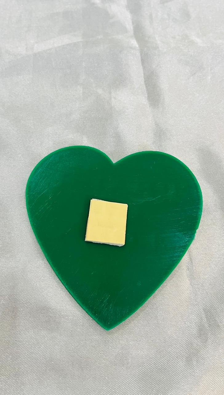 4*4 Inch Heart Shaped Door Sticker - Image 3