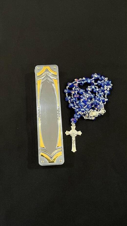 5 Inch Plastic Rosary Box