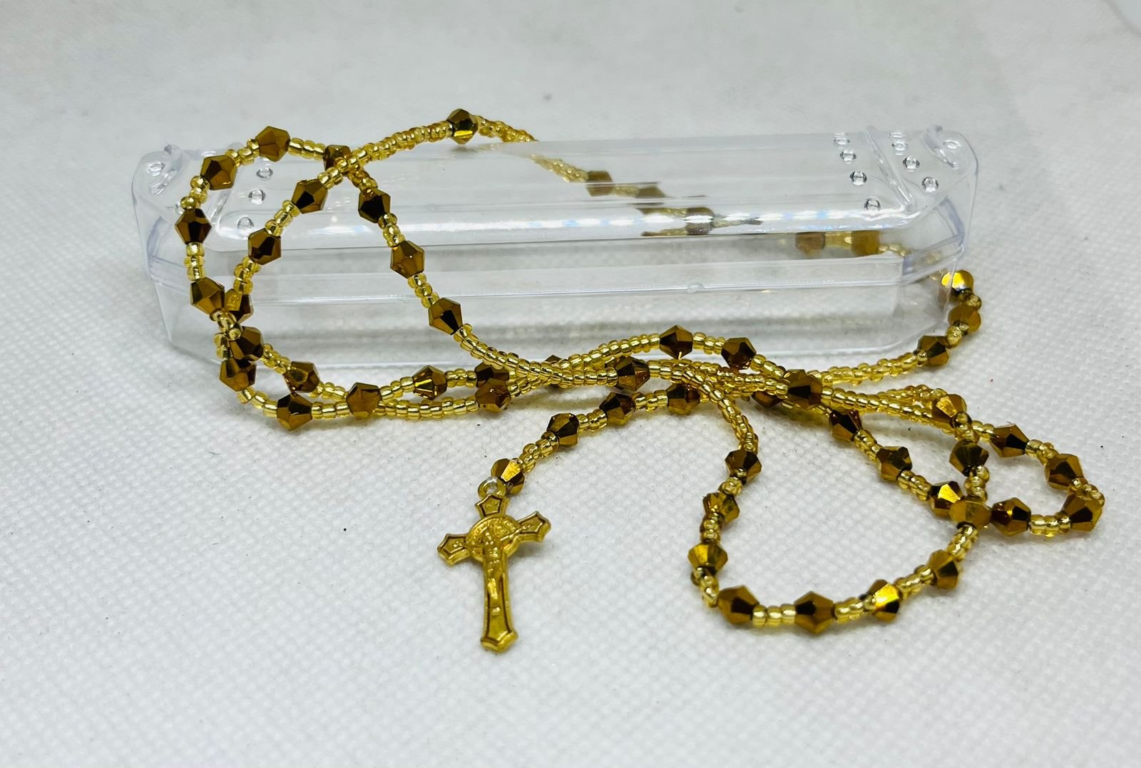 4 Inch Plastic Rosary Box - Image 5