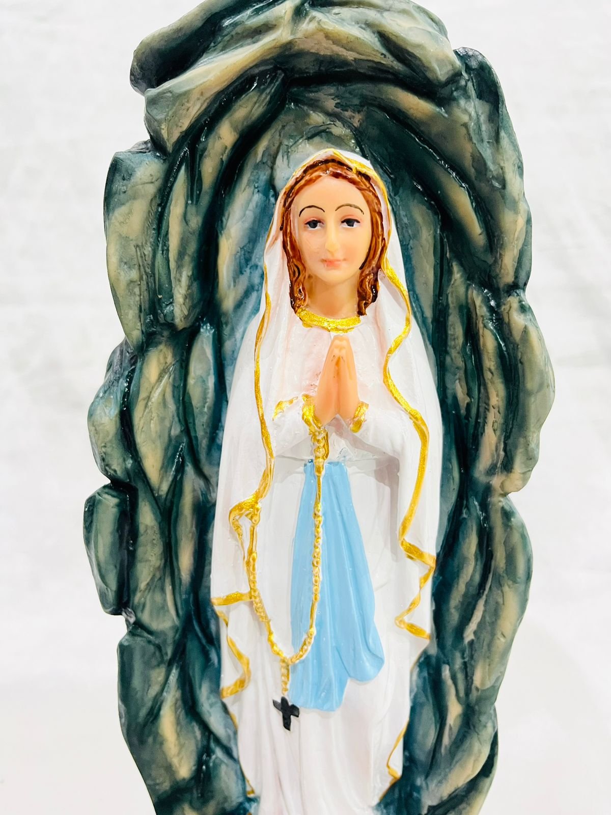 11 Inch Lady Of Lourdes Statue - Image 6