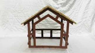22*17 Inch Brown Crib House
