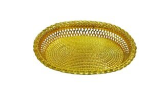 11*8 Inch Gold color Plates