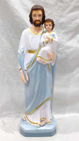 2 Feet Fiber St Joseph Statue