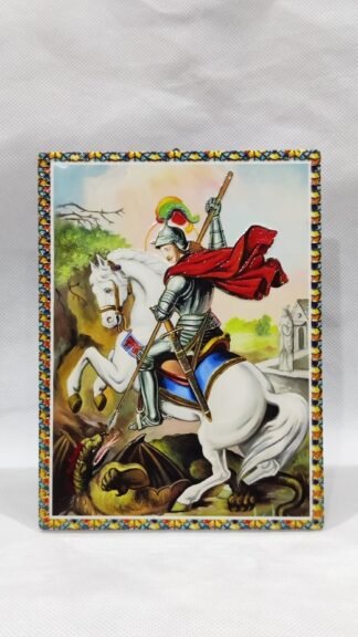 St George Statue - 8x6 Inch