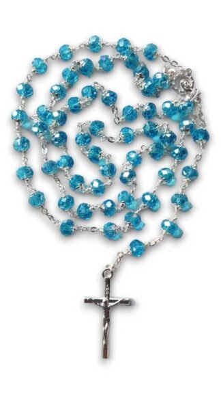 8 MM Tyre Crystal SP With Cup Rosary