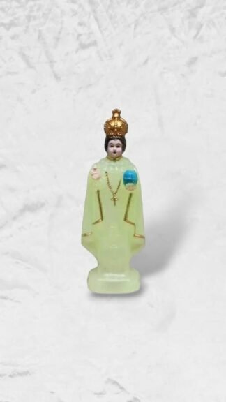 2.5 Inch Infant Jesus Radium Statue for car