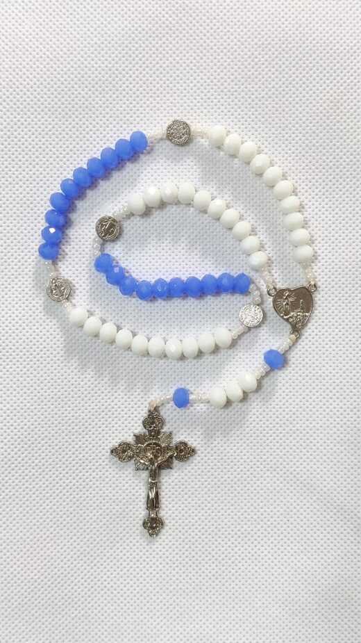 8 MM Crystal Beads Thread Rosary