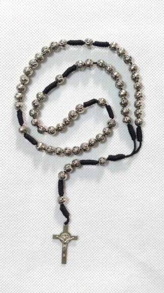 8 MM Flower Beads Thread Rosary