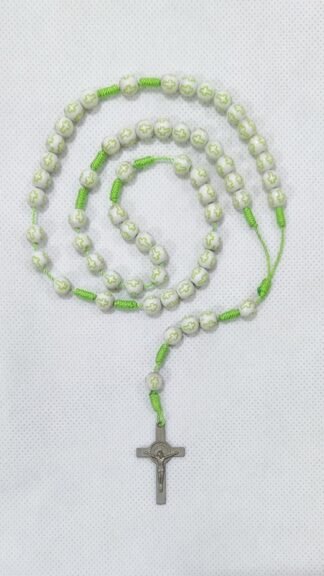 8 MM Cross Beads Rosary