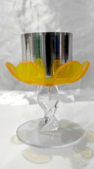 4.5 Inch Fiber Candle Stand