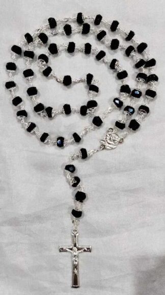 8 MM Opaque SP With Cup Chain Rosary