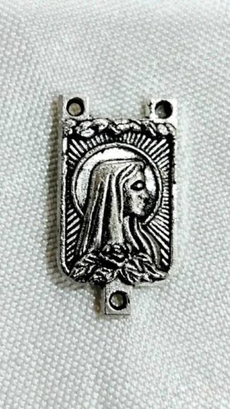 2 cm Silver Plated Three Cornered Medal