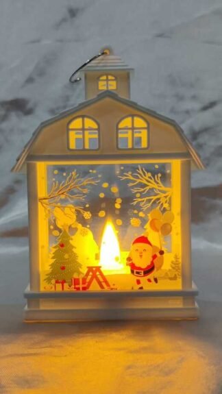 6 Inch LED Christmas House