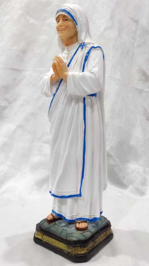 11 Inch Mother Theresa Poly marble Statue - Image 2