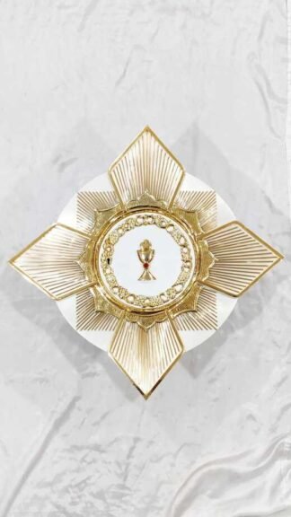 10*10 Inch Gold Plated Tabernacle