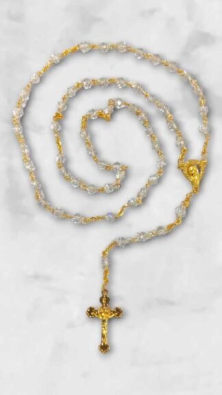 6 MM Tyre Crystal Chain Rosary