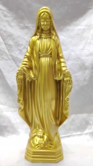 13 Inch Fiber Immaculate Mary Statue